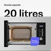 Klarstein Verosteel Micro Onde Encastrable avec Grill – Voir les images du produit 4
