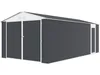 Metallgarage "Houston" 18,56 m²  - Anthrazit Produktbild-Vorschau 1