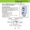Zásuvkový termostat ChiliTec ST-35 digi max. 3500W, 5-30°C, Náhled obrázku produktu 4