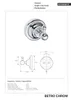 BETRO CHROM Kleiderhaken Messing Chrom 65x65x65 mm für Bad Produktbild-Vorschau 2