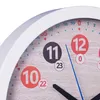 Relaxdays Wanduhr Kinder, Ø 30 cm, bunte Zahlen, Uhrzeit Produktbild-Vorschau 8