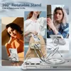 Collage of lifestyle shots and product feature demonstrations for a phone case. Anteprima dell’immagine prodotto