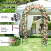 COSTWAY Arc pour rosiers, arc de jardin pour plantes Voir les images du produit 4
