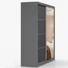 Schwebetürenschrank Kleiderschrank Schrank 203 cm Produktbild-Vorschau 6