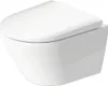 Duravit D-Neo - Toaleta wisząca, bez kołnierza, biała Podgląd zdjęcia produktu 10