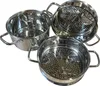 Edelstahltopf 26 cm, multifunktionaler Kochtopf, Dampfgarer Produktbild-Vorschau 8
