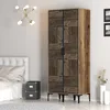 Skye Decor, Kumsal PP - Noyer, Anthracite, Tringles à Voir les images du produit 3