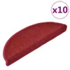 Tappetini 10 pezzi 65x28 cm rosso bordeaux Anteprima dell’immagine prodotto 7
