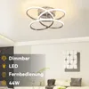 ZMH LED lampa sufitowa lampa sufitowa korytarz ściemnialna Podgląd zdjęcia produktu 3