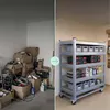 Wózek wielopoziomowy Relaxdays, 5 poziomów, kółka z Podgląd zdjęcia produktu 3