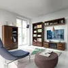 Highboard 80 cm Nussbaum IMPERIA-129 Produktbild-Vorschau 4