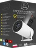 The image shows the product packaging for a projector, with the projector itself visible on the front. Produktbild-Vorschau