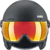 Uvex Wanted Visor Helm Mit Visier Schwarz 54-58 cm Schwarz Produktbild-Vorschau 3