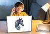 MuchoWow® Laptop Aufkleber Sticker Cover Pferd - Aquarell - Produktbild-Vorschau 3