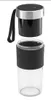 A disassembled portable blender set on a white background. Voir les images du produit