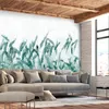 Vlies Fototapete - Blue Ears of Wheat 350x256 cm Blumen Produktbild-Vorschau 2