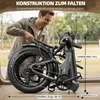 48V 15Ah E-Bike Softtail-Federung 7-Gang Getriebe 20 *4.0" Produktbild-Vorschau 11