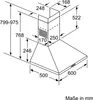 Bosch Serie 2 DWP66BC50 Wandhauben - Edelstahl Produktbild-Vorschau 9