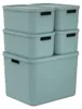 Rotho Aufbewahrungsboxen Set 5tlg. ALBULA light – Produktbild-Vorschau 1