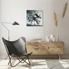 Wanduhr - Quadrat - Glasuhr - Motor Sport Helm - 40x40cm - Produktbild-Vorschau 6