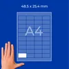 AVERY Zweckform 6126 Universaletiketten 48,5x25,4 w Anteprima dell’immagine prodotto 9