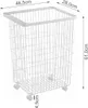 Metalowy kosz na pranie na kółkach, wys. 56,5 cm Podgląd zdjęcia produktu 8