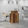 An office reception desk with a chair and a bookshelf in the background. Anteprima dell’immagine prodotto