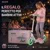 Monopattini per bambini con freno a mano, ruote luminose a Anteprima dell’immagine prodotto 9