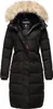 Marikoo Damen Winterjacke Langer veganer Parka Warm Stepp Produktbild-Vorschau 1