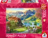 Puzzle Schmidt Spiele, 1 000 pièces, « Détente dans les Voir les images du produit 1