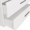 NEL 80 Badkamerkast met wastafel, WIT, hangend, 2 lades, 80 Productafbeelding-voorbeeld 14