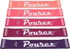 Pourex Elastisches Fitnessband 5er Set mit verschiedene Produktbild-Vorschau 1