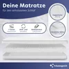 AquaFlex - 19cm 7-Zonen Kaltschaummatratze - H3 - (140 x Produktbild-Vorschau 5