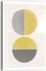 DEQOART Glasbild Echtglas 40x60 cm 'Zen Eklipse' Wandbild Produktbild-Vorschau 1