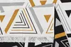 Tapiso Teppich AZTECA modern Fransen grau orange schwarz Produktbild-Vorschau 6
