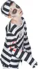 A child wearing a zombie prisoner costume. Anteprima dell’immagine prodotto