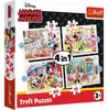 4in1 Puzzle mit Freunden Minnie 34355 TREFL Produktbild-Vorschau 8