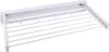 A white wall-mounted drying rack is shown against a white background. Produktbild-Vorschau
