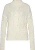 Buffalo Stehkragenpullover creme Größe 32/34 Produktbild-Vorschau 1