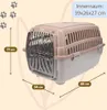 2er Set Transportbox Hundebox Katzentransportbox Kaninchen Produktbild-Vorschau 2