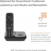 E720A Schwarz Schnurloses Telefon Produktbild-Vorschau 13