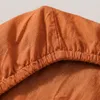 Drap-housse HappyFriday Basic Terracotta 140 x 200 x 32 cm Voir les images du produit 2