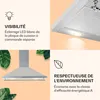Klarstein Hotte Aspirante 90 cm, Hotte Aspirante Voir les images du produit 3