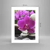 Poster - Poster ohne Rahmen - Orchidee Bambus Dekoration Produktbild-Vorschau 4