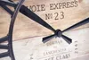 Horloge murale vintage marron 39 cm Voir les images du produit 9