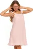 Musselin Nachthemd mit Rüschen, Damen Pyjama, Rosa MORAJ L Produktbild-Vorschau 7