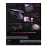 Collage of marketing images and text describing laptop features. Produktbild-Vorschau