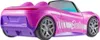Rear view of a pink and purple Barbie convertible toy car. Náhľad obrázku produktu