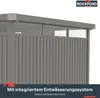 Rockford Gerätehaus Metall Geräteschuppen 294 x 294 cm Produktbild-Vorschau 4