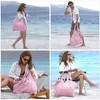 XXL-Badetasche aus 100% Baumwolle für Damen und Herren mit Produktbild-Vorschau 4